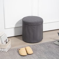 Storage Ottoman - Multi-functional Footstool & Hidden Storage - Stylish Seating