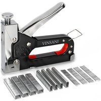 Vinsani Heavy Duty Staple Gun - Upholstery, Furniture Repair, Crafting Tool