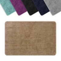 Vinsani Plush Bath Mat 60x90cm - Beige