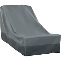 Outsunny Water Resistant Furniture Cover 200x86cm - All-weather Garden Table Chair Sofa Set Protection