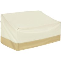 Outsunny Rattan Sofa Cover - Waterproof 3 Seater Outdoor Furniture Protector