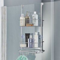 Direct Online Houseware Nano-coating Over-door Shower Caddy - Rust Resistant Bathroom Storage