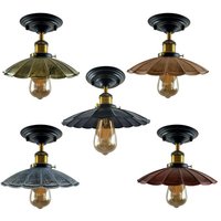 Ledsone Metal Industrial Loft Ceiling Light Fitting - Indoor Kitchen Hallway