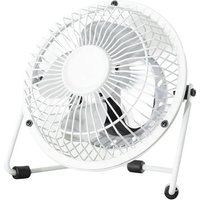 4 Inch Usb Desk Fan - White