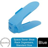 Haven Space Saver Shoe Rack Organiser - Blue