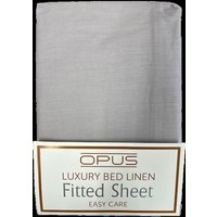Bellissimo Home Opus Double Bed Fitted Sheet - Silver