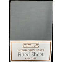 Bellissimo Home Opus Double Bed Fitted Sheet - Charcoal