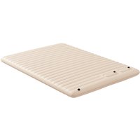 Outsunny Double Air Mattress - 195 X 140 X 10cm, Waterproof 190t Plastic, White