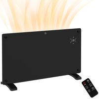 Homcom 1500w Wi-fi Smart Convector Heater - Tuya App Control, 18㎡, 5-35℃, Freestanding/wall-mount
