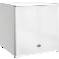 Homcom 35l Tabletop Freezer - White, 48.8cm X 47cm, -24°c To -14°c, Reversible Door, Removable Shelf