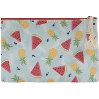 Fulfilora Get 25% Discount Vinsani Fruit Pattern Makeup Bag Strong Roomy