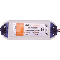 72w Dc12v Led Power Adapter Transformer For Led Strips, Mr16, Cctv - 72 Watt