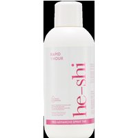He-shi Professional 1 Hour Rapid Spray Tan Solution 1l - Medium To Dark - Fragrance-free
