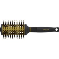 Revlon Ionic Ceramic Smooth Waves Large Round Barrel Blow Dry Brush - Nano Anti Bacterial Technology