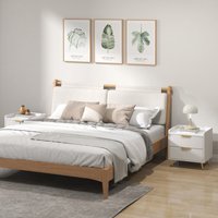 Stylish Bedside Table - Ample Storage, Elegant Design, Easy Assembly