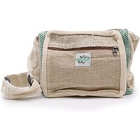 Hemp & Cotton Messenger Bag - Assorted Colours