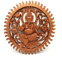 Ganesh Panel - 40cm Spiritual Wall Art | Home Decor | Meditation Accent