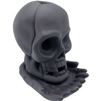 Weeping Skull Backflow Incense Burner With Light - Mesmerising Waterfall Smoke Effect
