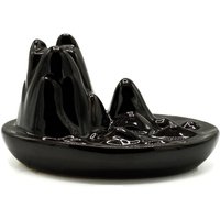 Backflow Incense Burner Mini Mountain Waterfall Effect - Creates Calming Ambiance