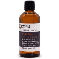 Joints Ease Massage Oil 100ml - Rosemary, Ginger, Geranium Essential Oils
