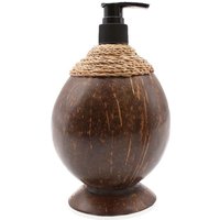 Natural Teakwood Soap Dispenser - 200ml Capacity