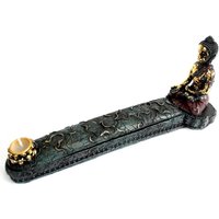 Antique Buddha Incense Burner & Box