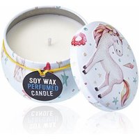 Moonstone Soy Wax Scented Candle - Masculine Grapefruit Sage Cedarwood - 23 Hour Burn - Art Tin
