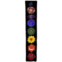 Handcrafted Batik Wall Art Banner - Vivid Colours, 183x35cm