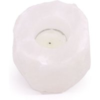 Himalayan Salt Candle Holder - Natural Crystal Rock, 600-800g