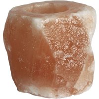 Himalayan Salt Candle Holder - Natural Pink Crystal Rock - 600-800g