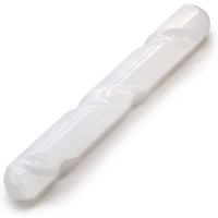 Selenite Spiral Wand - 16cm X 2cm - Moroccan Healing Crystal