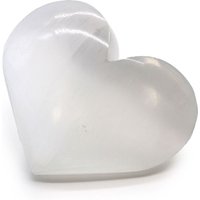 Selenite Heart Crystal - 5-6 Cm - Moroccan