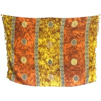 Bali Celtic Sarongs - Lucky Coin Design - Lightweight Fabric