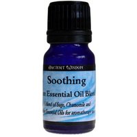 Soothing Essential Oil Blend For Stress Relief - Roman Chamomile, Sage, Vetiver - 10ml