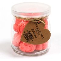 Soy Wax Melts Tuberose Fragrance - 16 Melts Per 250g Jar, 8cm X 7cm Glass Jar