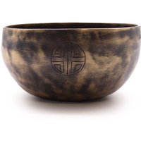 Indian Moon Phase Singing Bowl - 550g - 13cm Diameter