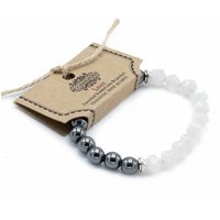 Faceted Gemstone Bracelet - Magnetic Rose Quartz