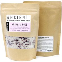 Himalayan Bath Salt Blend 500g - Sensual Blend, Ylang Ylang & Coconut Oil, 84 Minerals