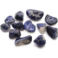 Sodalite Tumble Stones - Medium - Pure Blue