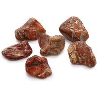 Light Jasper Tumble Stones - African Origin, Brecciated Patterns, Generous Size