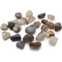 Grey Agate Tumble Stones - Small Botswana - Unique Natural Banding