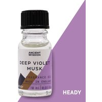 Deep Violet Musk Fragrance Oil 10ml - Long-lasting Dpg Scent