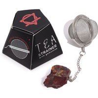 Mookaite Gemstone Tea Strainer - Natural Crystal Infuser For Loose Leaf Tea