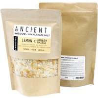 Himalayan Bath Salt Blend 500g - Energise With Lemon, Ginger & Orange Essential Oils