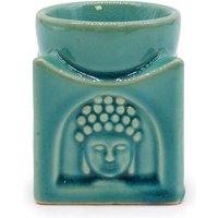 Soft Turquoise Square Buddha Burner