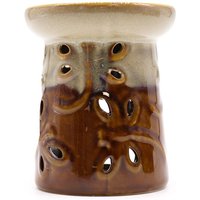 Terracotta Oil Burner - Dragonfly Design