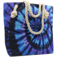 Psychedelic Splash Tote Bag - Generous Capacity, Zip Fastening, Internal Pocket