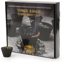 Resin Incense Cups, Pack Of 12 - Three Kings Aroma