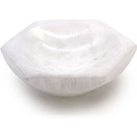 Natural Selenite Hex Bowl - 15cm