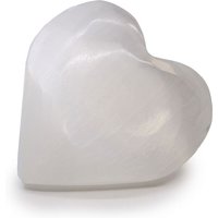 Selenite Heart 7-8cm - Natural Stone Cleansing & Clarity - 7cm-8cm